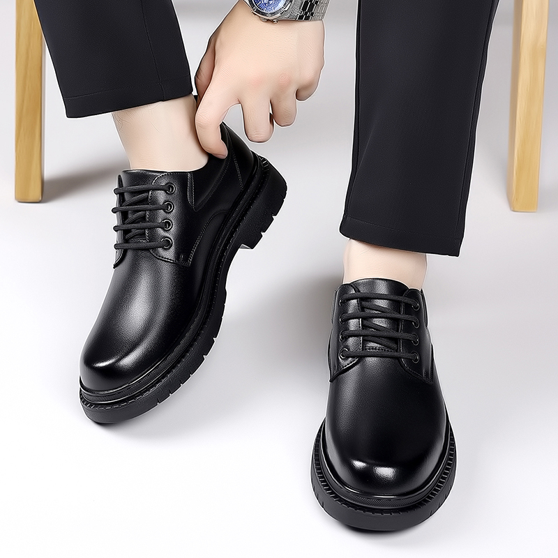 Casual Comfort Men Leather Dre - Formal Men Daily Wear Footwear 评论和价格