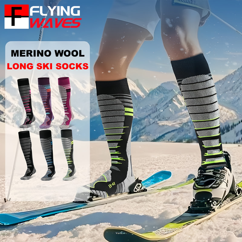Merino Wool Ski Socks Cold Wea - Sock Garter Men 评论和价格