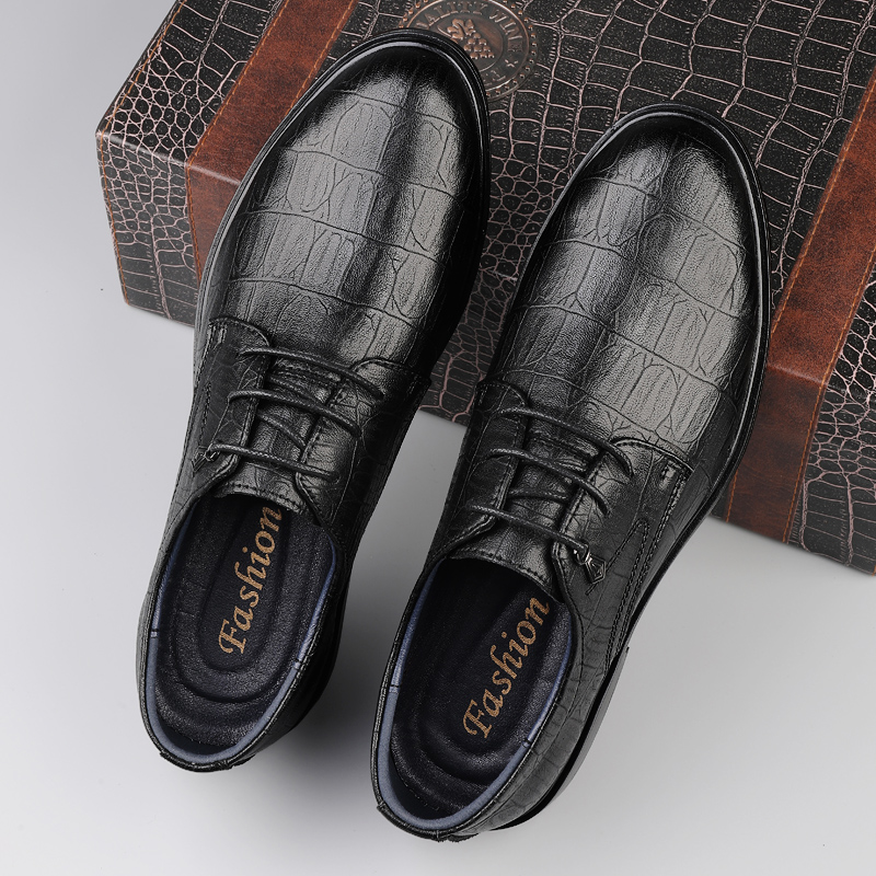 Men Formal Genuine Leather Cas - Formal Men Daily Wear Footwear 评论和价格