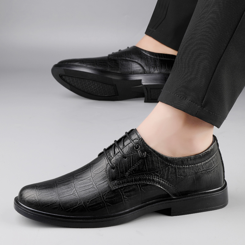 Men Formal Genuine Leather Cas - Formal Men Daily Wear Footwear 评论和价格
