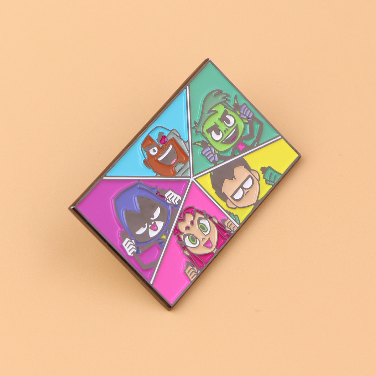 New Teen Heroes Team Enamel Pi - Tuxedo Lapel Pin 评论和价格