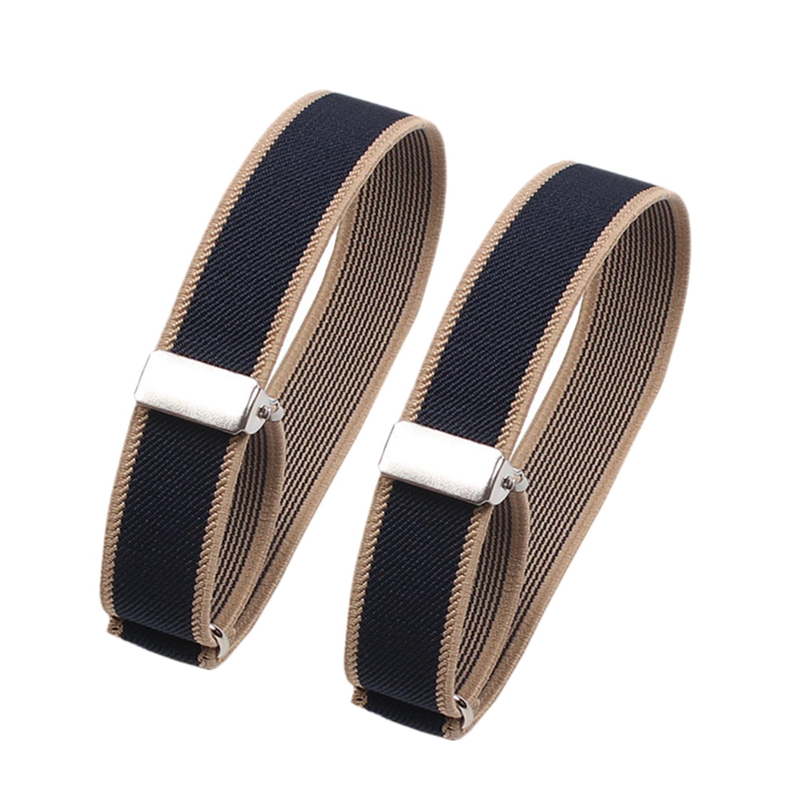 Elastic Armbands Stretch Sleev - Men'S Formal Wear With Suspenders 评论和价格
