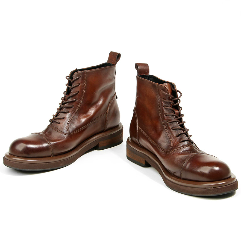 High-Quality Men's Boots Genui - Men Formal Wear With Boots 评论和价格